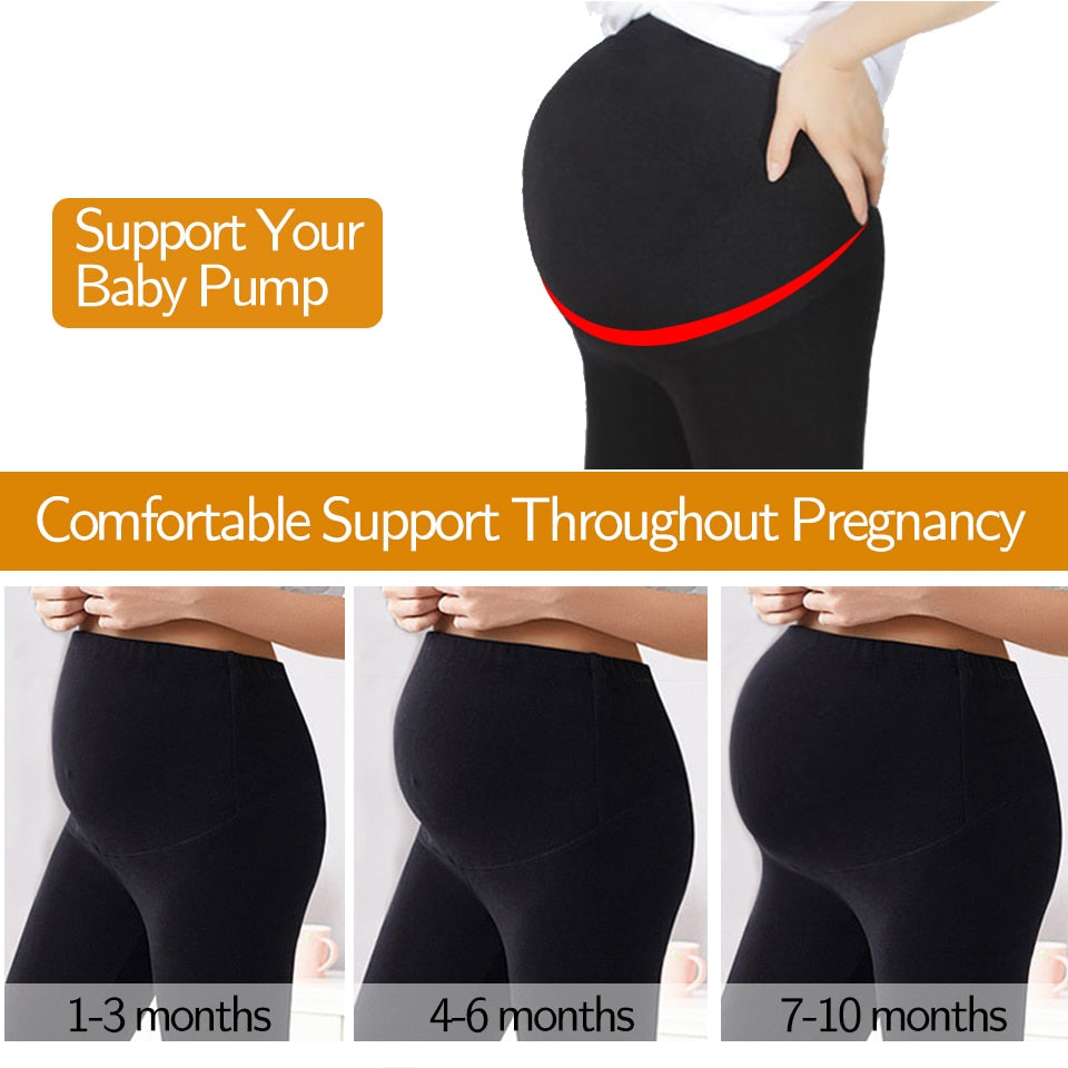 Ultimate Comfort Maternity Leggings – High-Waist Belly Support