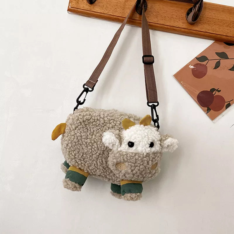 Cow Cuddles Shoulder Bag: Playful & Charming for All Ages