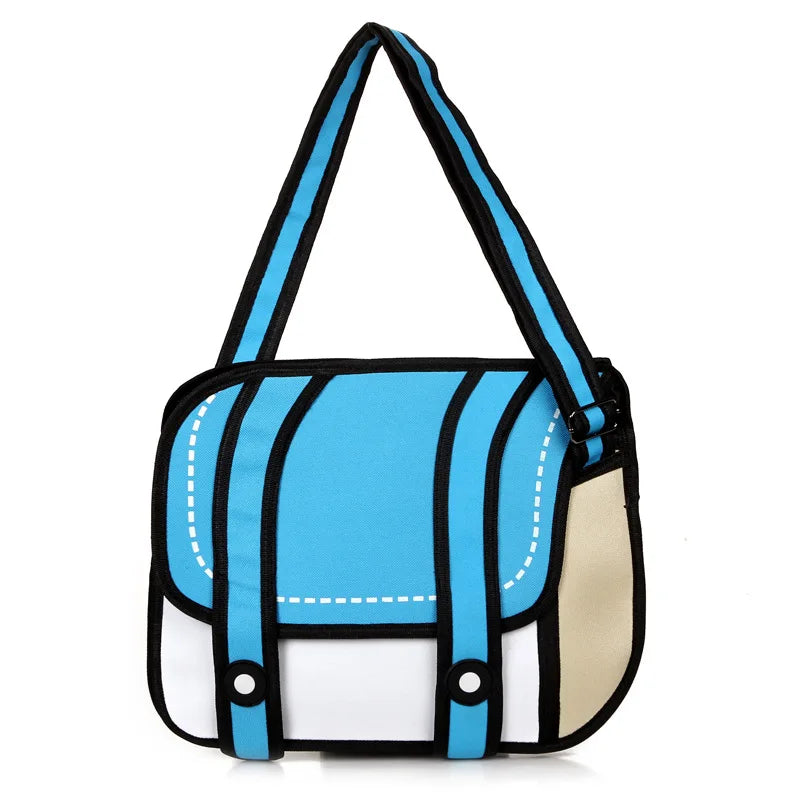 3D Cartoon School Bag - Fun & Trendy Back-to-School Accessory