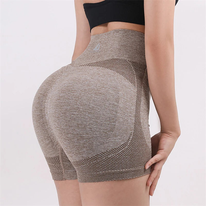 Elevate High-Waist Yoga Shorts