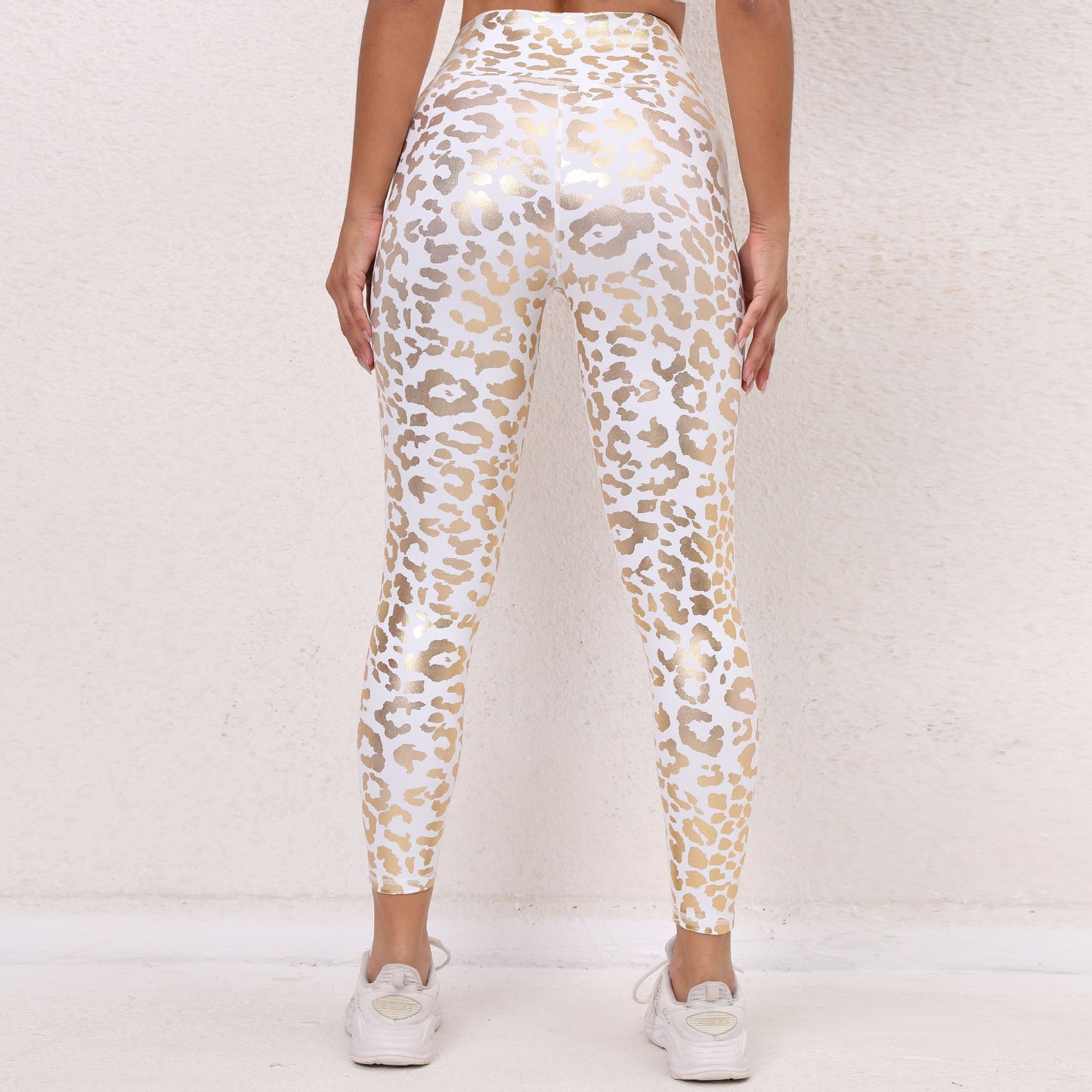 Wild Leopard High-Waist Fitness Leggings