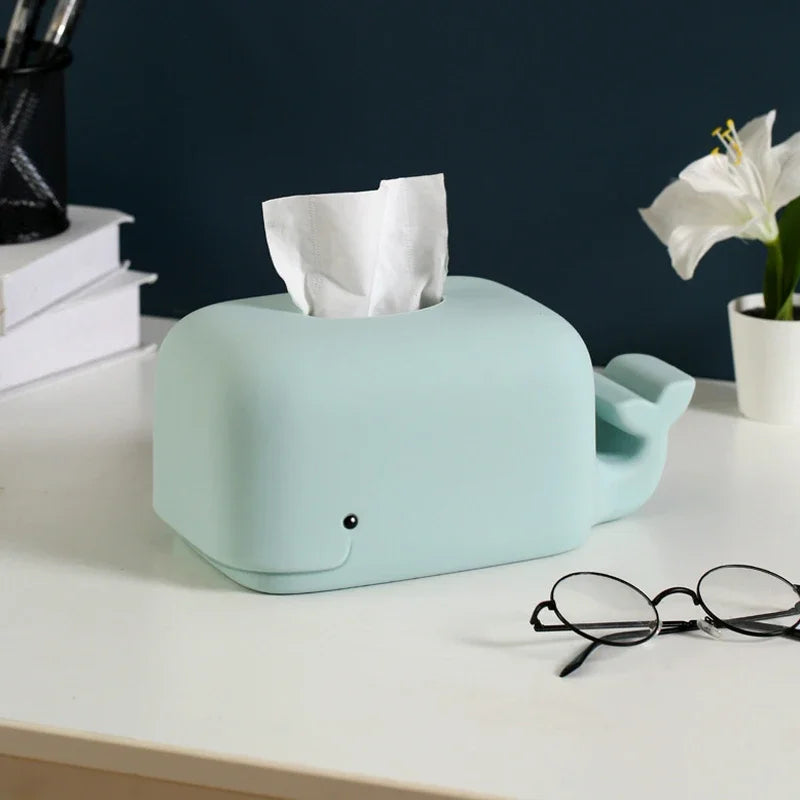 Whale of a Time Tissue & Phone Holder