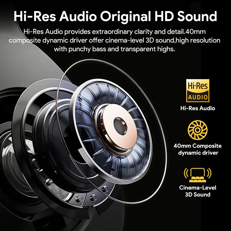 QCY H3 Hybrid ANC Hi-Res Wireless Headphones