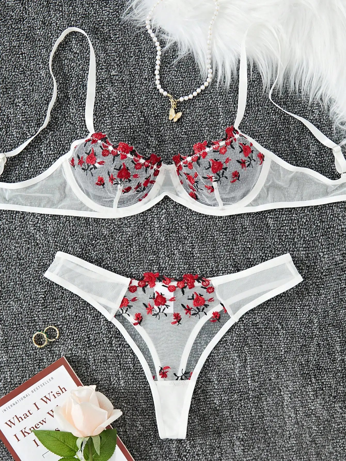 Enchanted Lace Push-Up Set