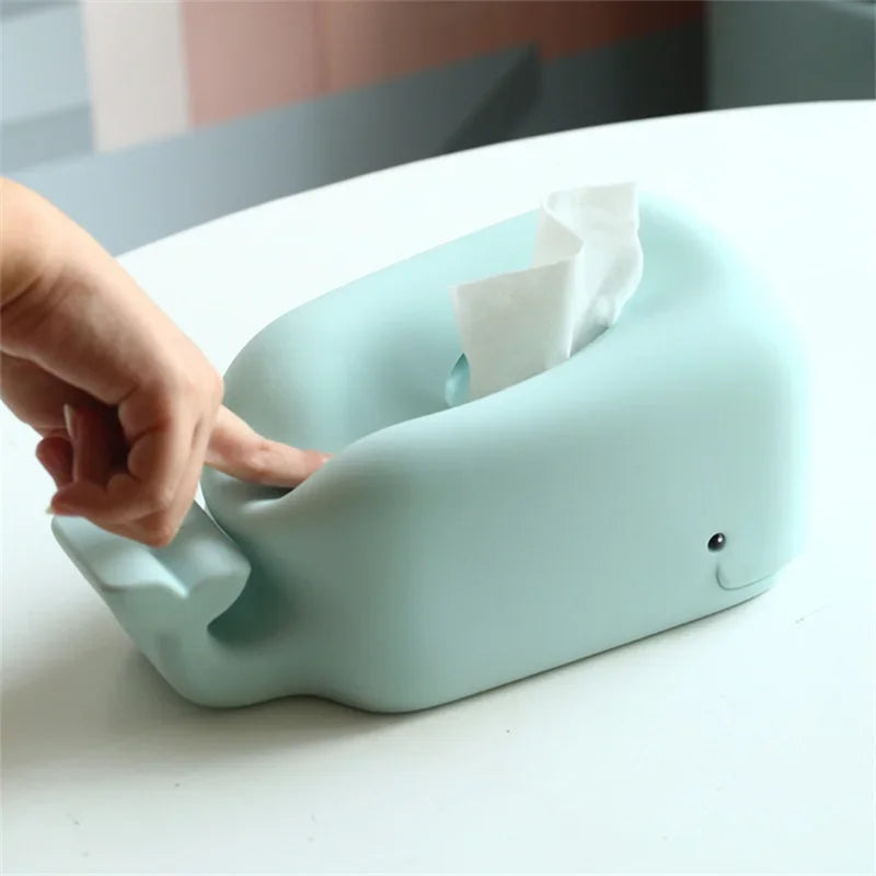 Whale of a Time Tissue & Phone Holder