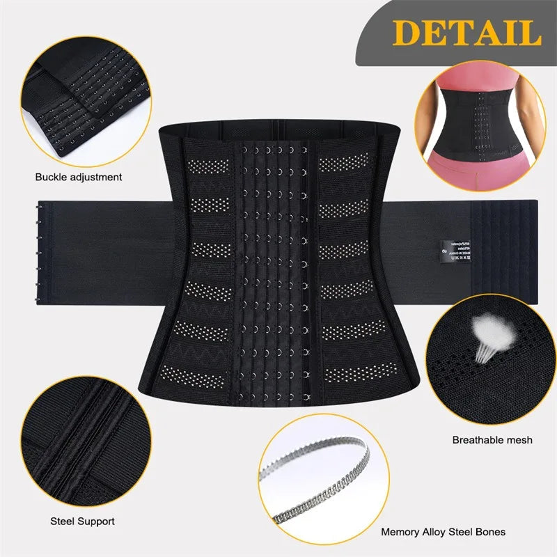 SlimFit Waist Trainer Corset – Tummy Control Body Shaper for a Sleek Silhouette