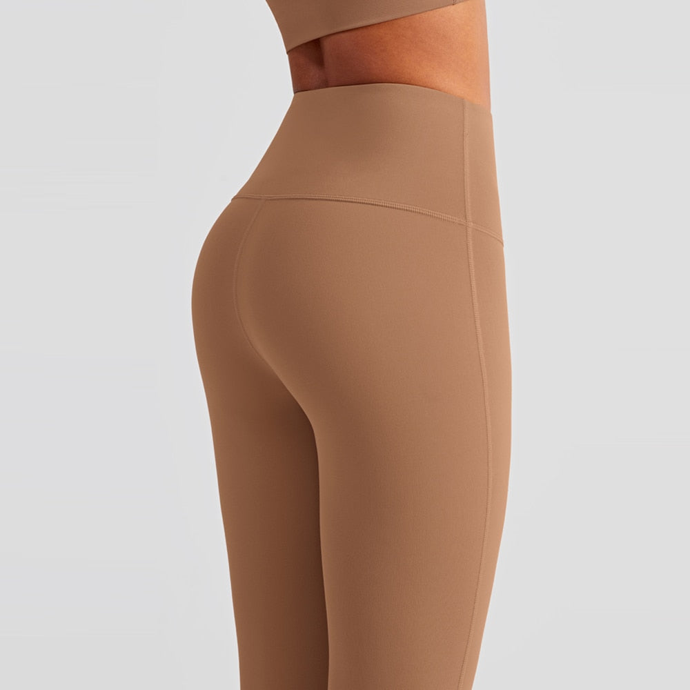 Peach Perfection High-Waist Yoga Leggings – Sculpt & Lift Fitness Tights