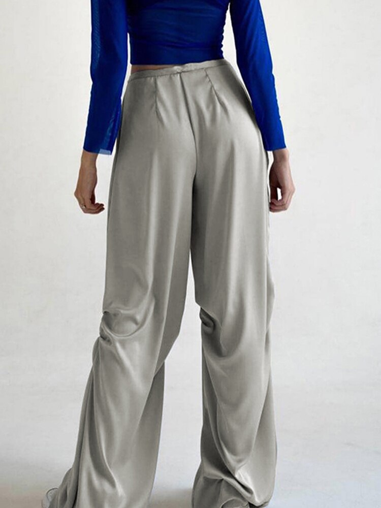 Chic Satin Lounge Pants - Spring/Summer Edition