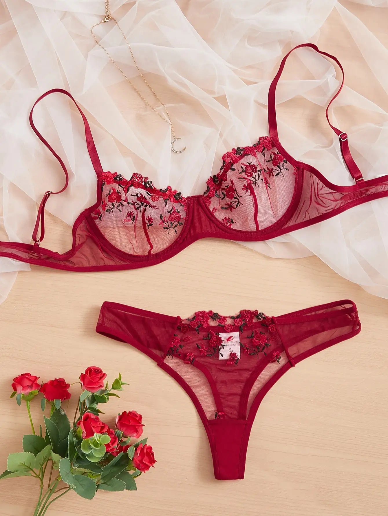 Enchanted Lace Push-Up Set