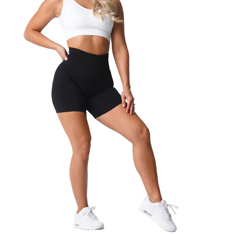 Seamless Comfort Fitness Shorts for Women