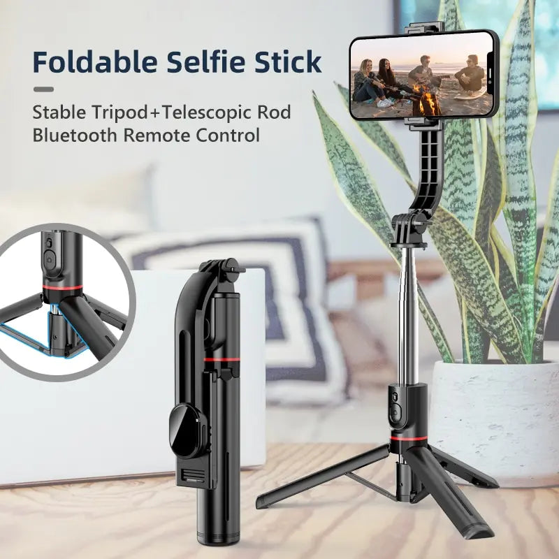 ProFlex Extendable Wireless Selfie Stick & Tripod with Remote Shutter