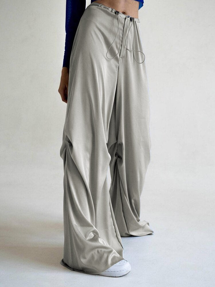 Chic Satin Lounge Pants - Spring/Summer Edition