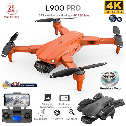 L900 Pro 4K Dual-Camera GPS Drone with 5G WiFi