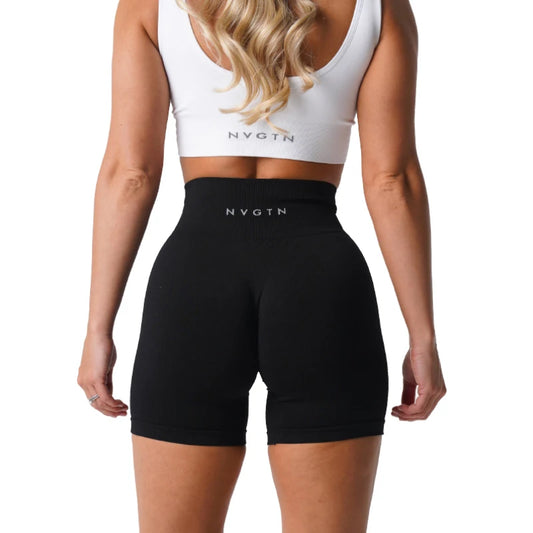 Seamless Comfort Fitness Shorts for Women