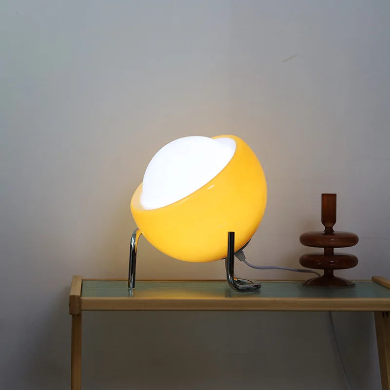 Nordic Retro Glass Table Lamp