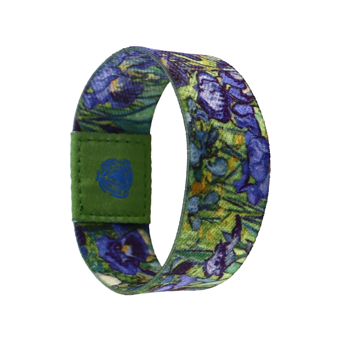 Van Gogh-Inspired Japanese Wave Elastic Wristband - Artful Sport Bracelet for Women & Men