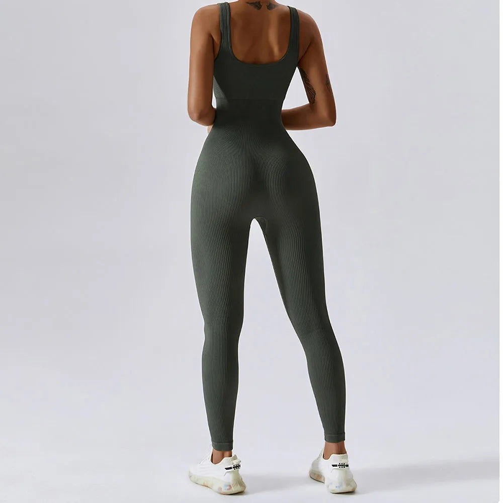 FlowFit Seamless Yoga Jumpsuit