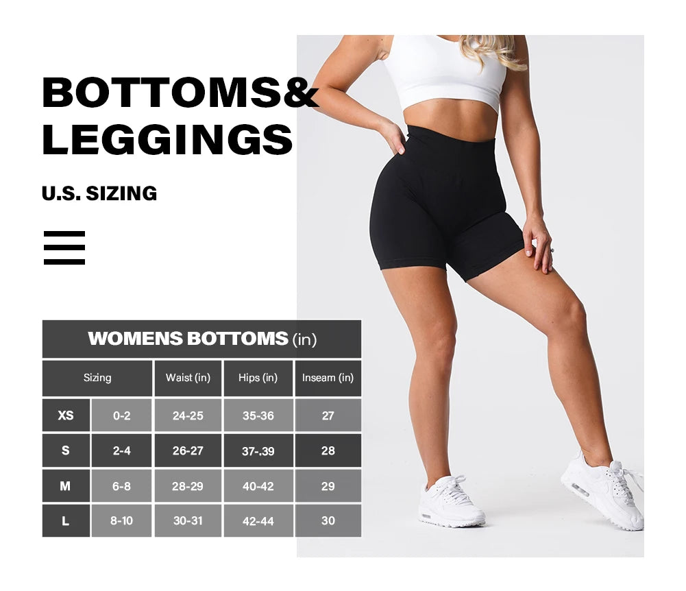 Seamless Comfort Fitness Shorts for Women