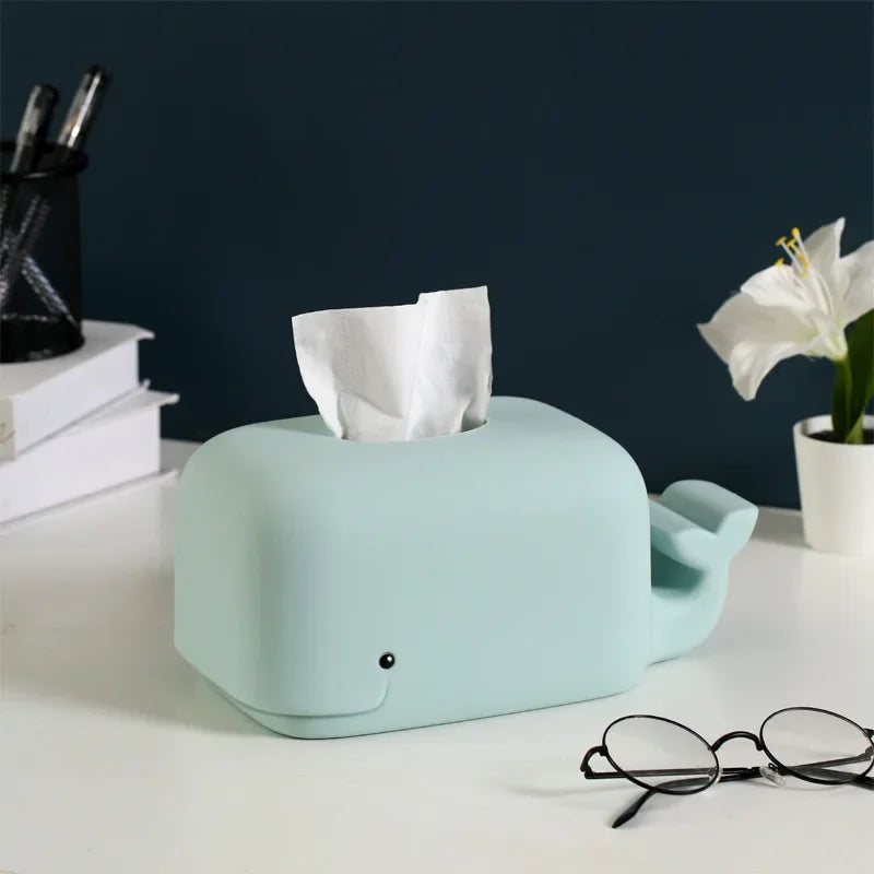 Whale of a Time Tissue & Phone Holder