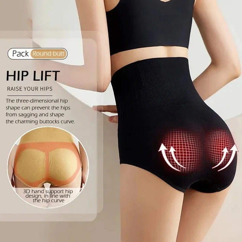 High-Waist Tummy Control Shapewear - Belly Slimming & Butt Lifting Body Trainer