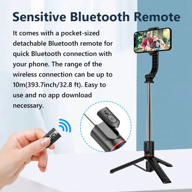 ProFlex Extendable Wireless Selfie Stick & Tripod with Remote Shutter