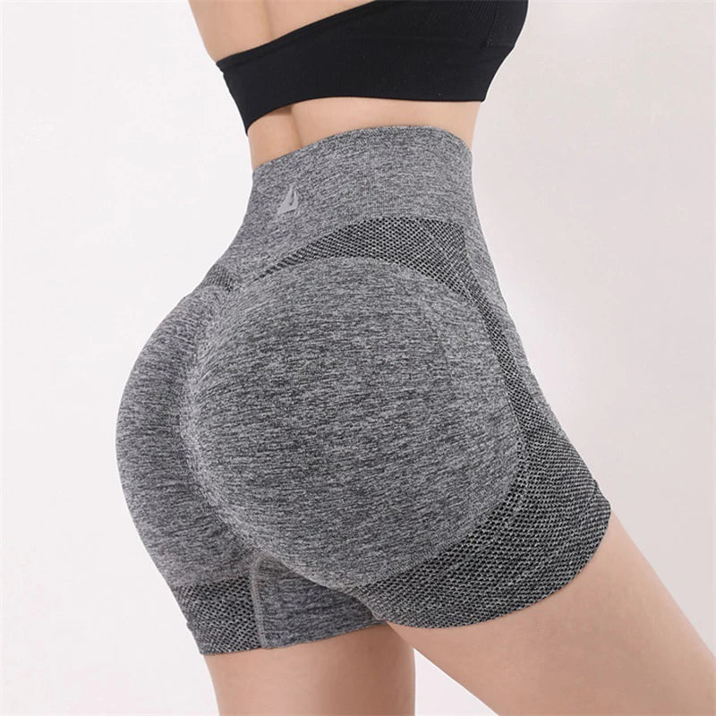 Elevate High-Waist Yoga Shorts