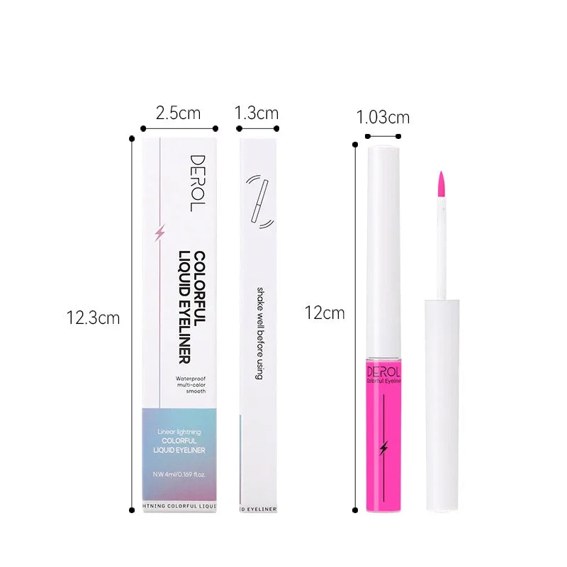 Neon Glow UV Eyeliner Pen – Vibrant & Waterproof Liquid Liner