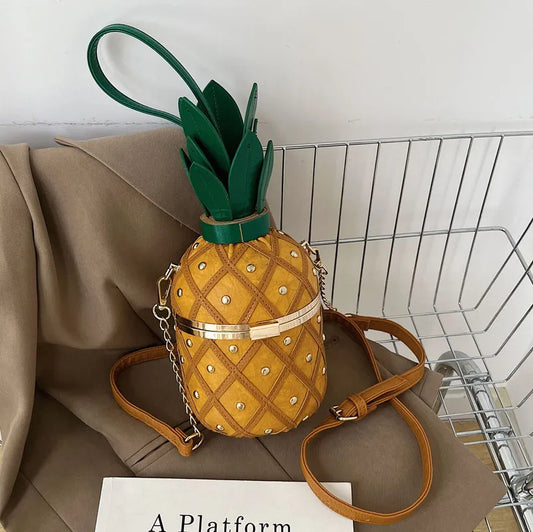 Tropical Pineapple Tote - Stylish & Fun Women's Bag