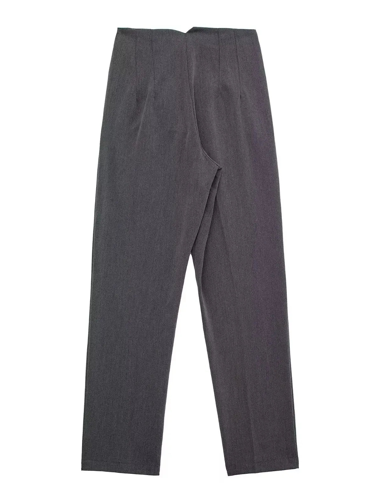 Timeless High-Waist Tailored Pants - Classic Solid Colors