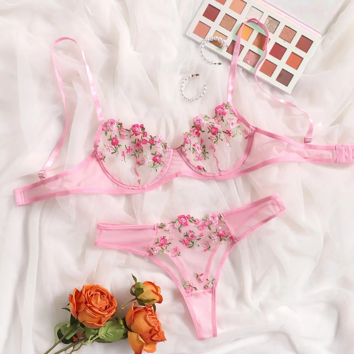 Enchanted Lace Push-Up Set