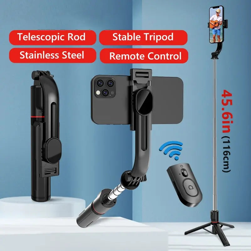 ProFlex Extendable Wireless Selfie Stick & Tripod with Remote Shutter