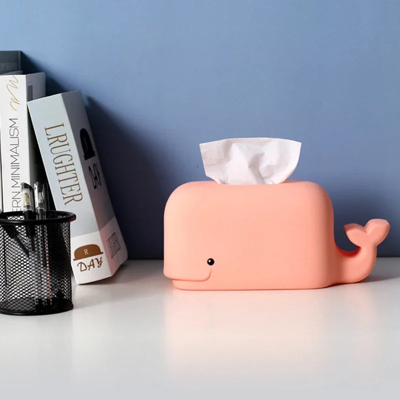 Whale of a Time Tissue & Phone Holder