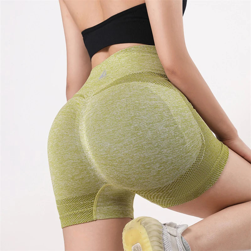 Elevate High-Waist Yoga Shorts